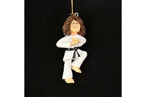 Ornament Central Karate (Girl, Brunette)