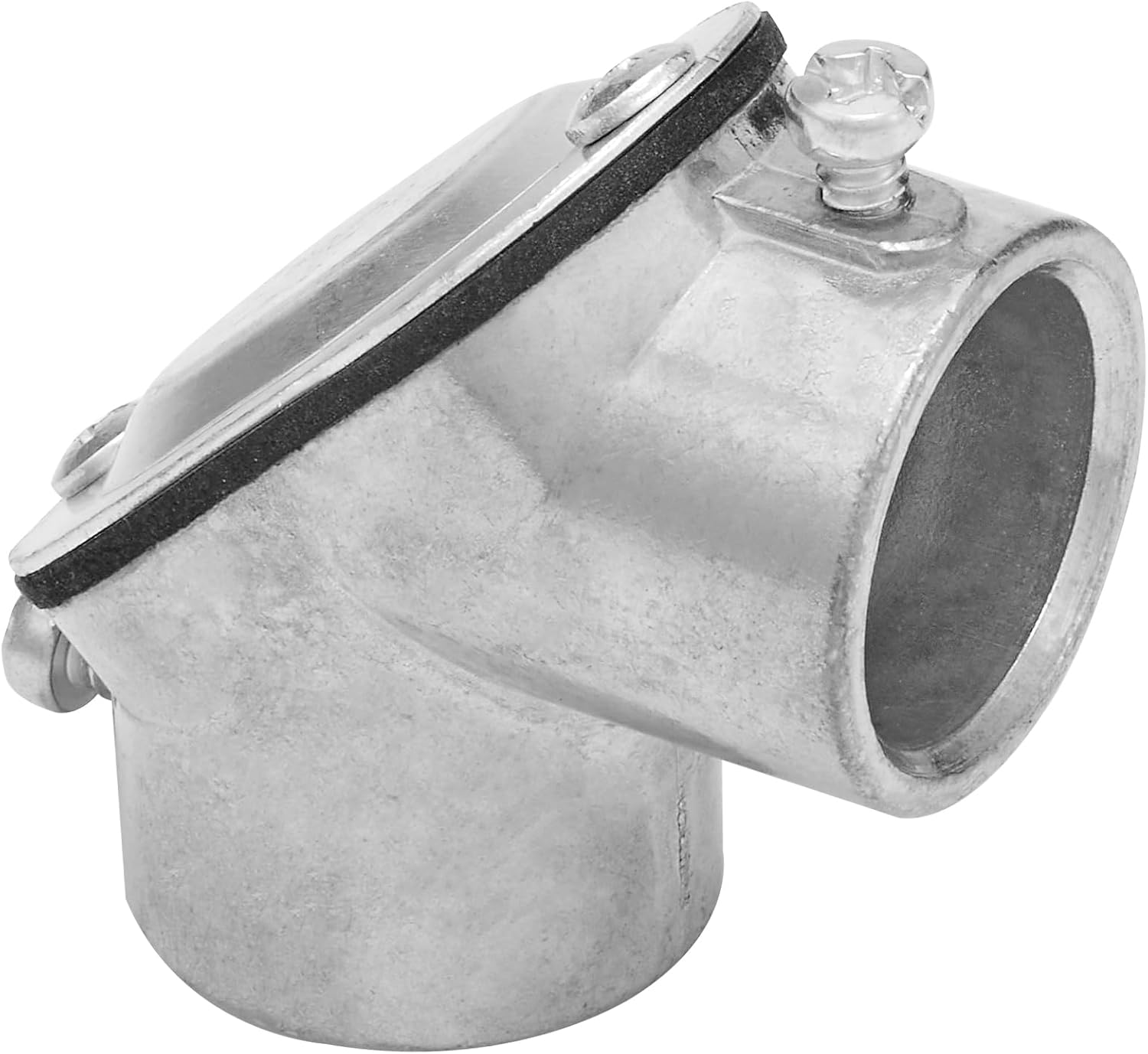 Maxxima 3/4 in. Conduit Pull Elbow, EMT to EMT Fitting for Wire Installation, Right Angle 90-Degree Bend, Threaded, Zinc Die Cast (6 Pack)