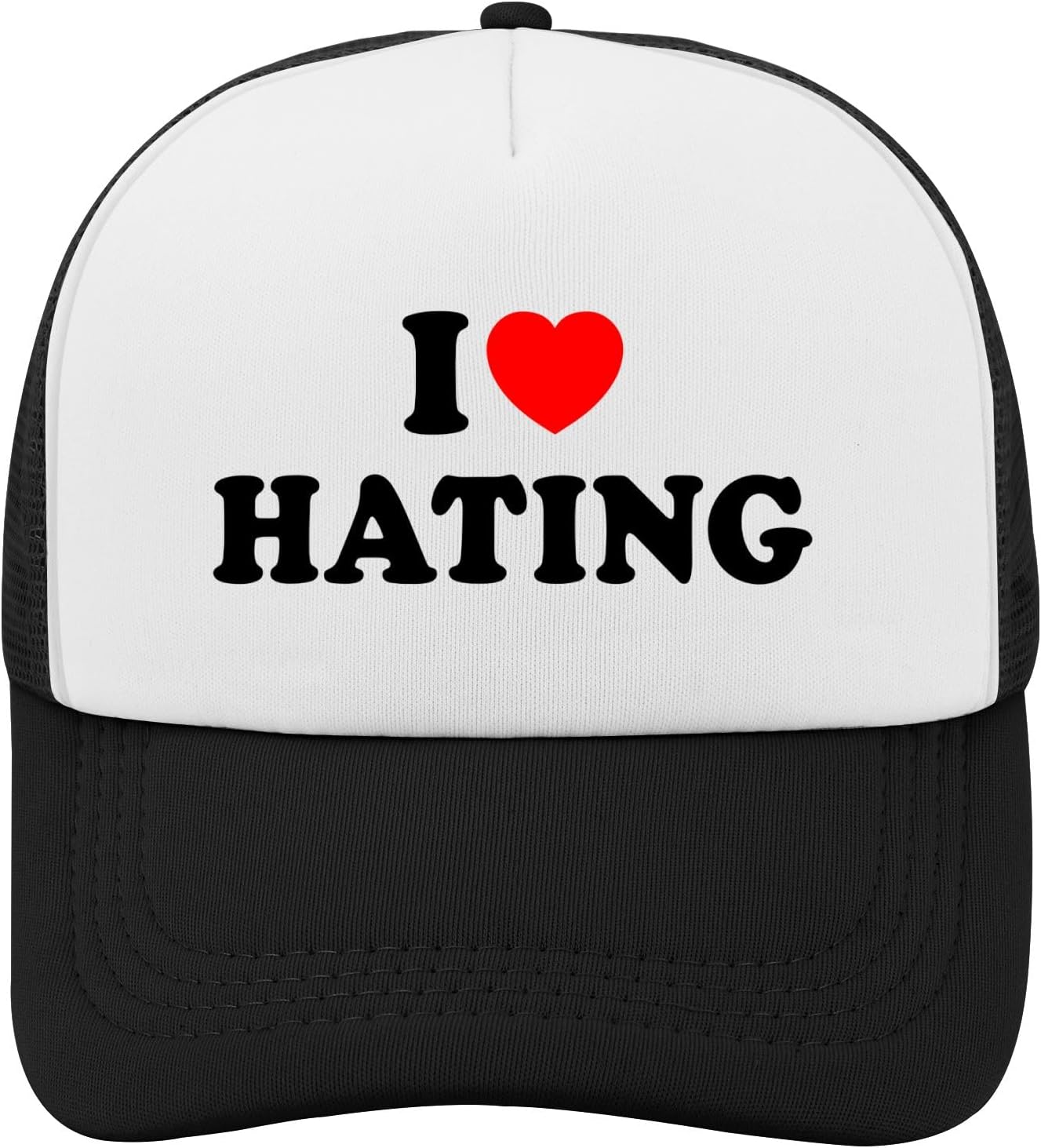 I Love Haters Hat Trucker Hat Women Vintage Baseball Hats Funny Birthday Gifts for Women