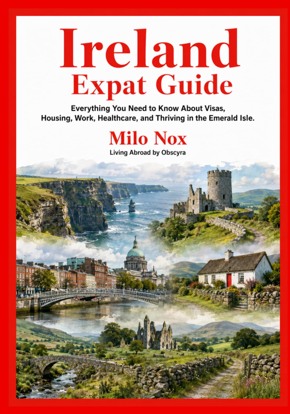Ireland Expat Guide: Everything You Need to Know About Visas, Housing, Work, Healthcare, and Thriving in the Emerald Isle (Living Abroad by Obscyra)