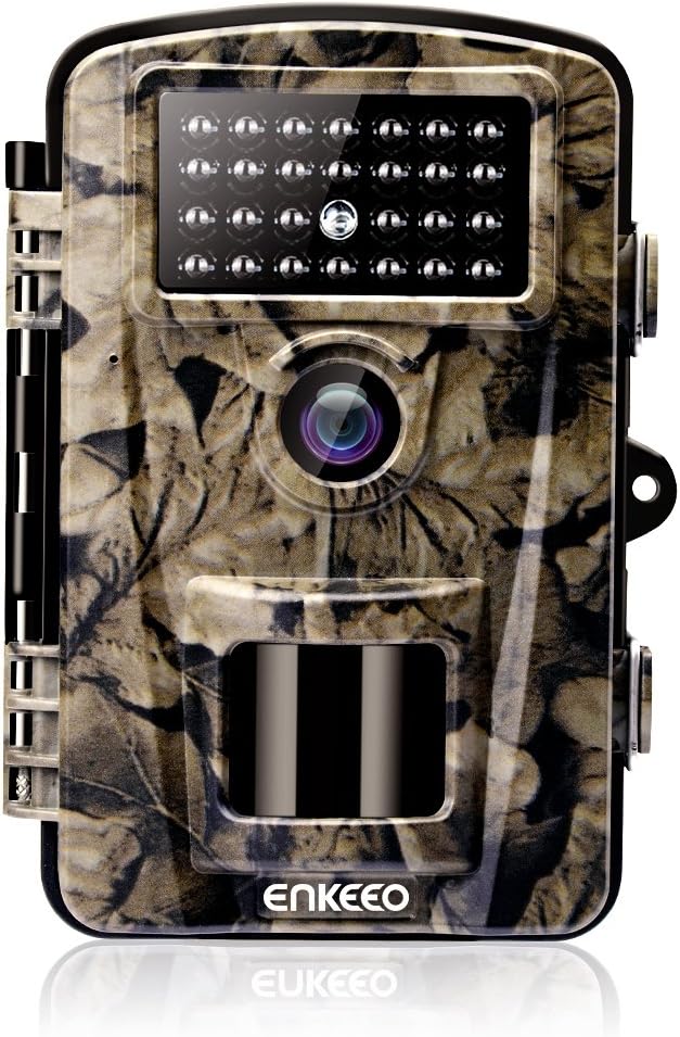 PH700A Trail Camera 1080P 12MP HD Game Camera Wildlife Hunting Motion Activated Cams with IP66 Waterproof Design, 940nm Night Vision IR LEDs, 0.2s Trigger Time, Time Lapse and 2.4" LCD Screen