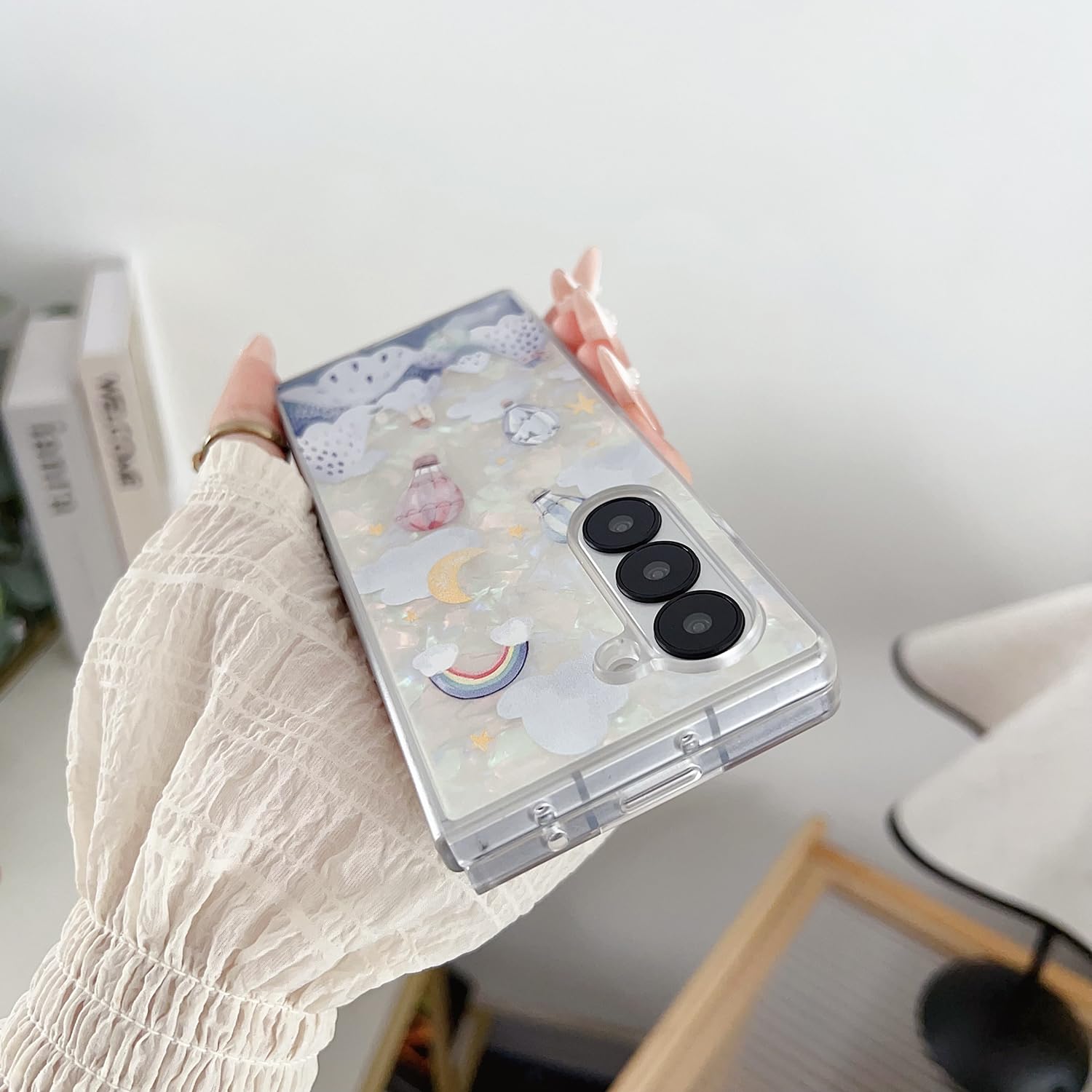 Amazon.co.jp: ケース Galaxy Z Fold6 透明 軽量 薄型 ソフト tpu