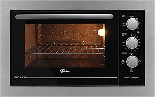 Fischer forno elétrico embutir fit line 48l inox 220v 34493-95486