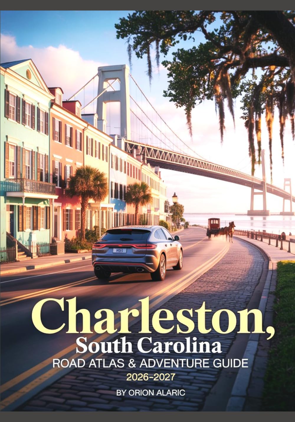 CHARLESTON, SOUTH CAROLINA ROAD ATLAS & ADVENTURE GUIDE 2026-2027: Historic Mansions, Harbor Charm, Southern Cuisine, Maps, And Hidden Alleys