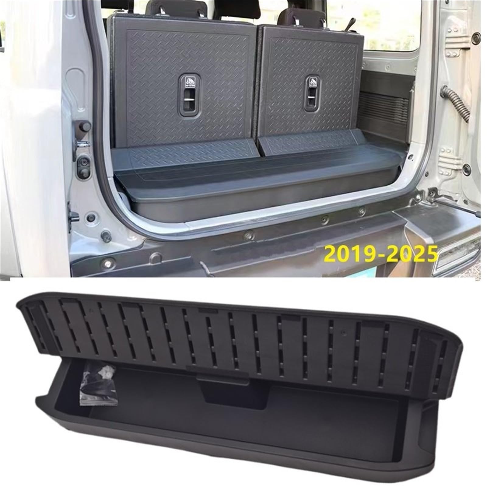 Aufbewahrungsbox Für Den Hinteren Kofferraum Für Suzuki Für Jimny 2019 2020 2021 2022 2023 2024 2025 Gepäckraumabdeckung