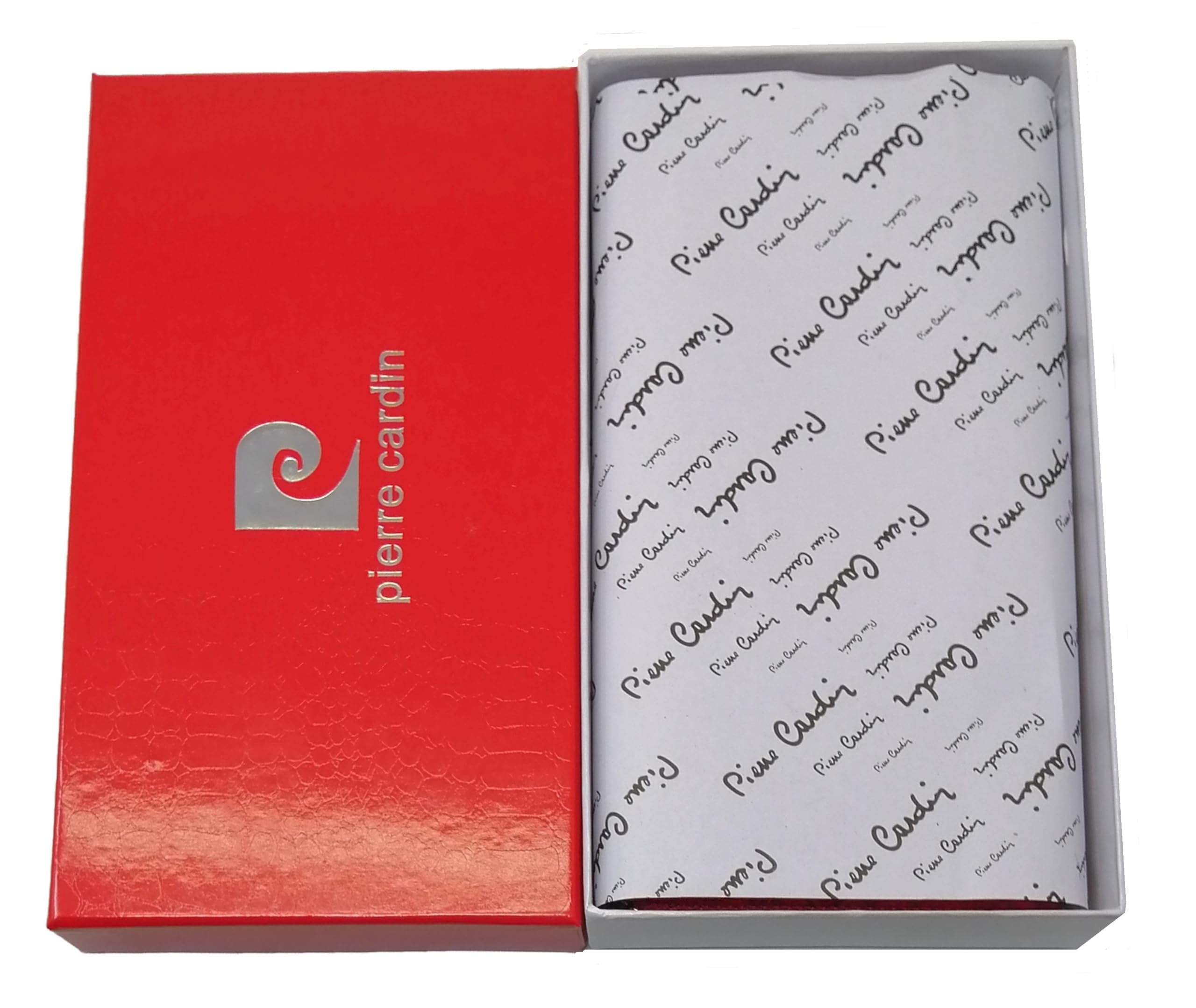 Cartera de Mujer PIERRE CARDIN, Hermoso, Grande, Espacioso, Cuero sintético, Regalo, Billetera con Monedero, Porta Billetes, Billetera niña, Cuero