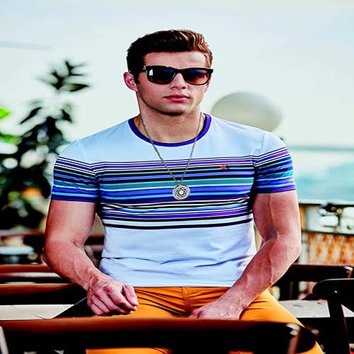 Miniatura 6 de Mesinya - Collar difusor de aceites esenciales y pulsera (collar judío de estrella de David de 1.18 pulgadas), Acero inoxidable