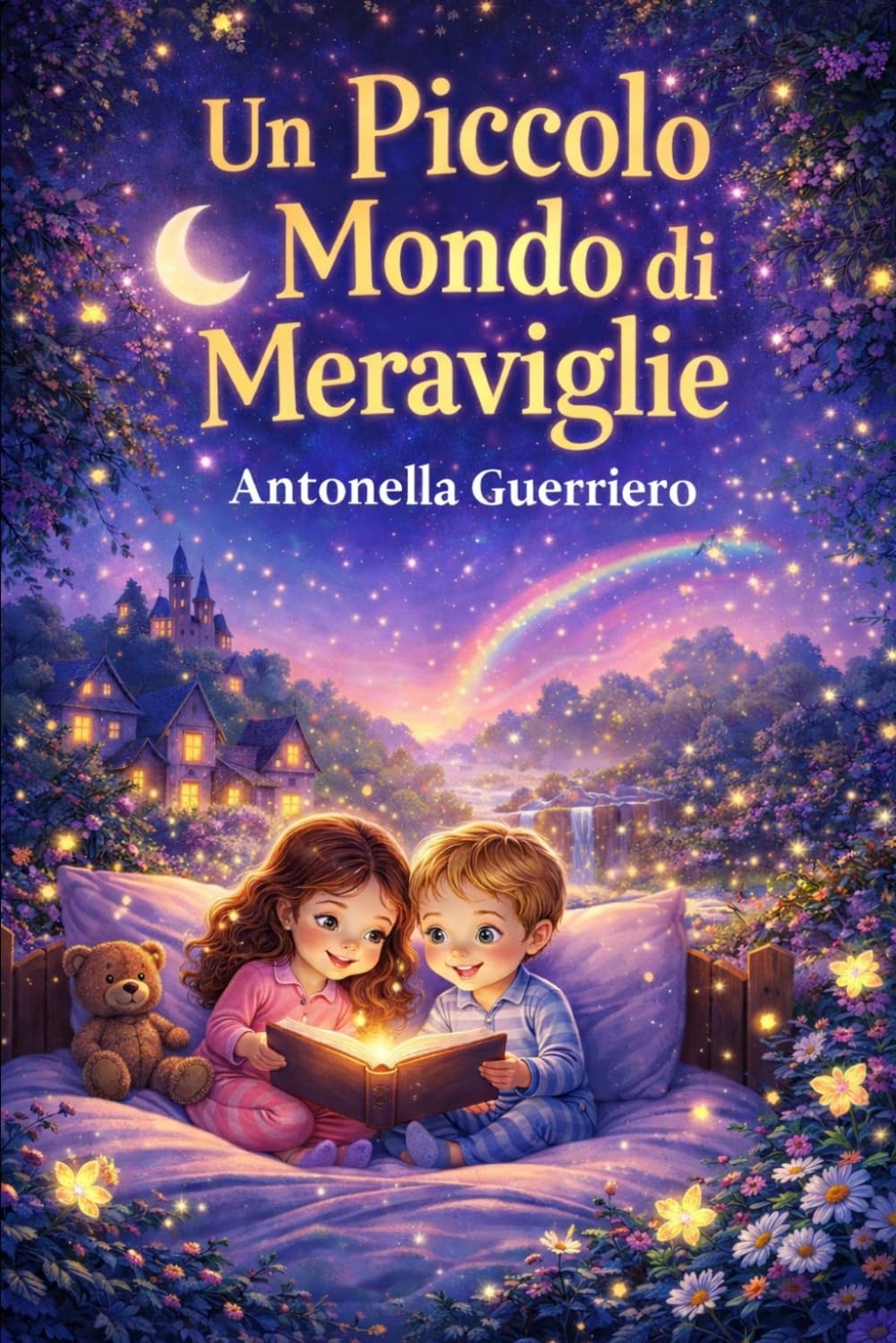 UN PICCOLO MONDO DI MERAVIGLIE: Libro illustrato da leggere e colorare per bambini e famiglie