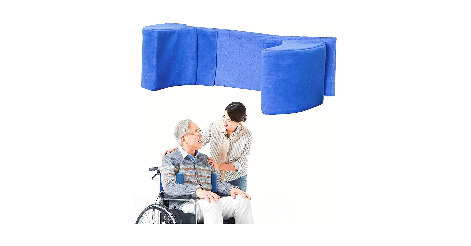 Amazon.co.jp: LONGMUN 車椅子用横方向サポート 背もたれ