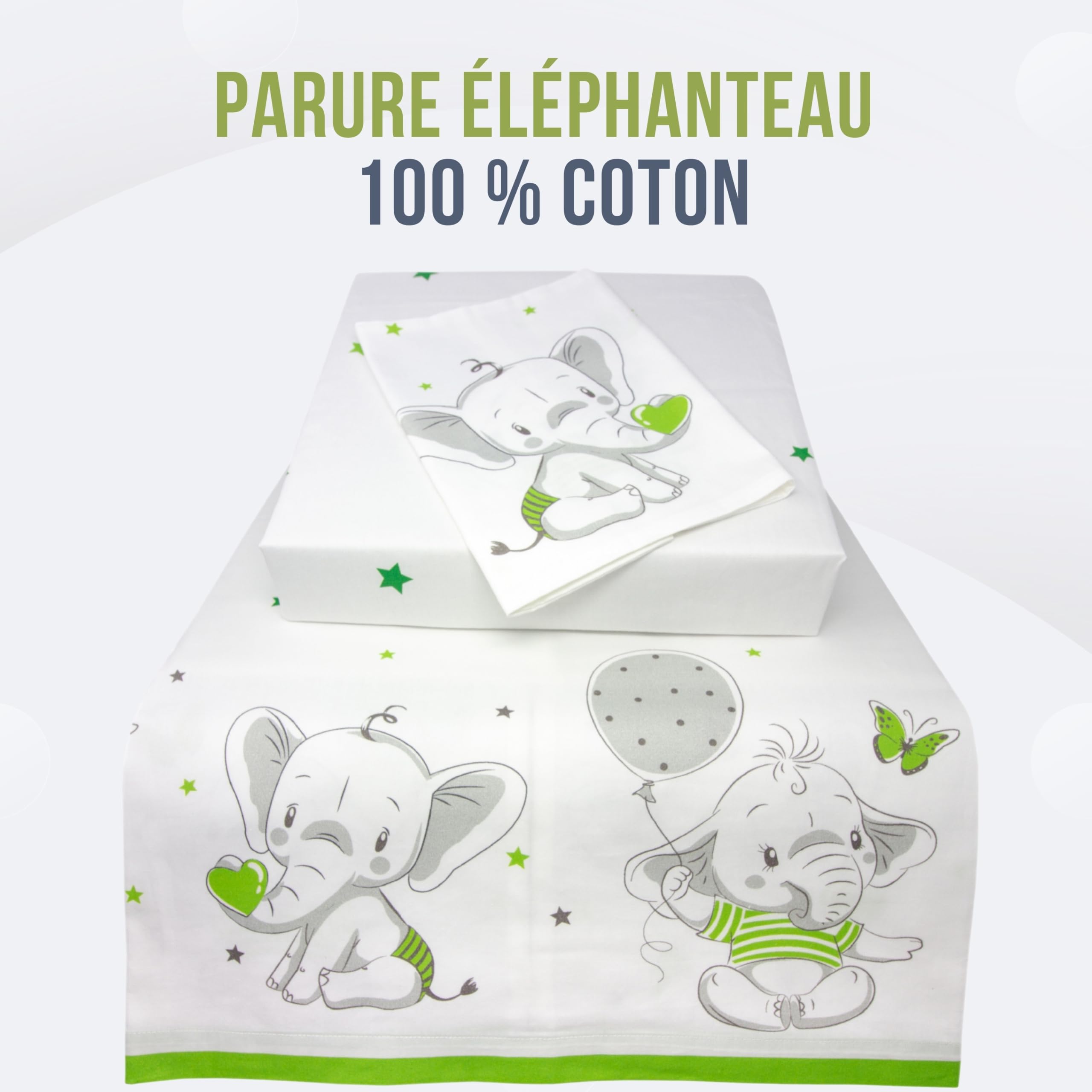 GOYSILA Lot de 2 Draps Housses Cododo 50x83 cm pour Chicco Next2Me et Berceau Bébé Coton Oeko-Tex avec 1 Protège-Matelas Respirant Compatible Kinderkraft Uno Lullago Dream Lit Parapluie