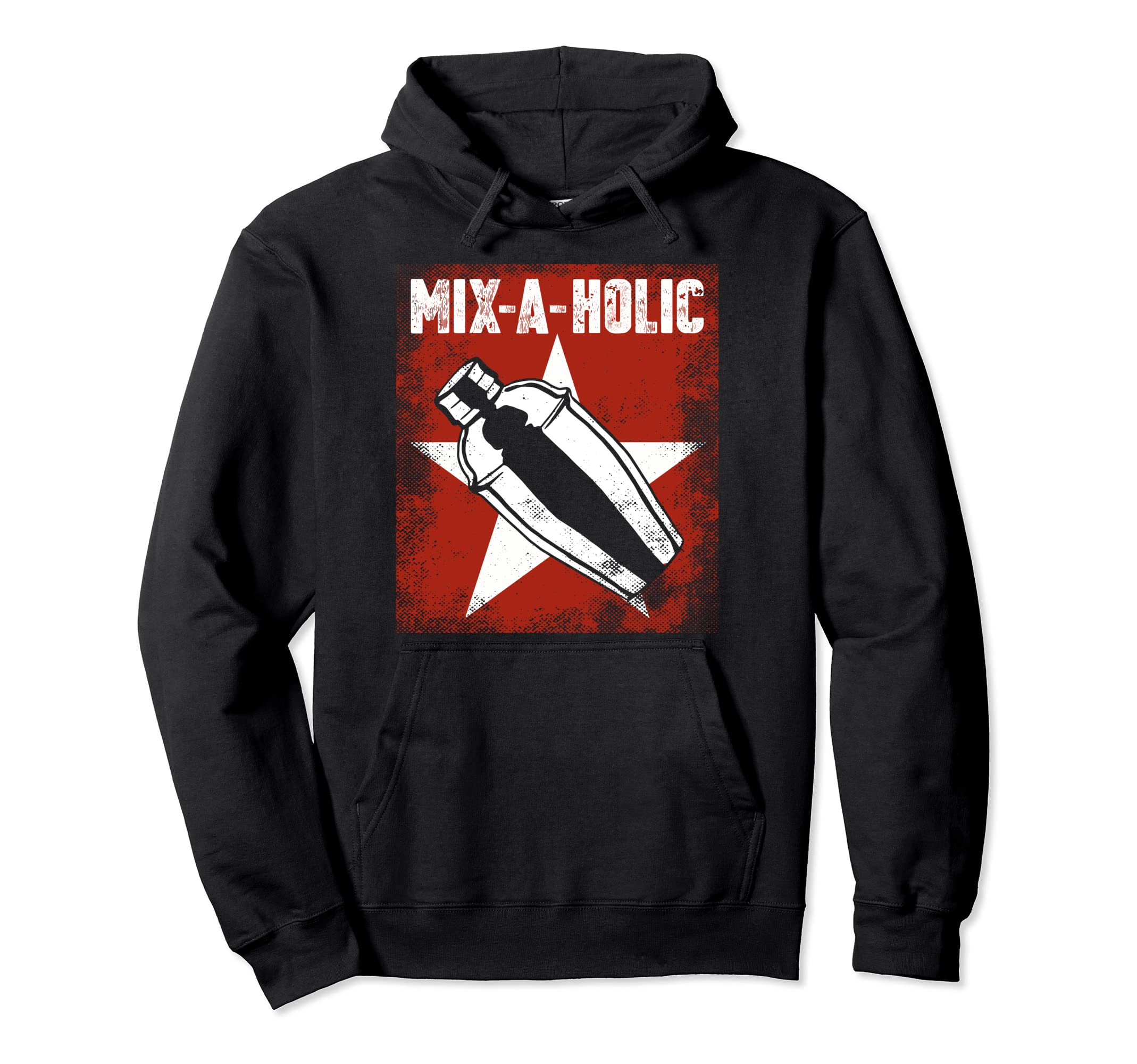 Bartender Mixologist Mix-A-Holic Pullover Hoodie