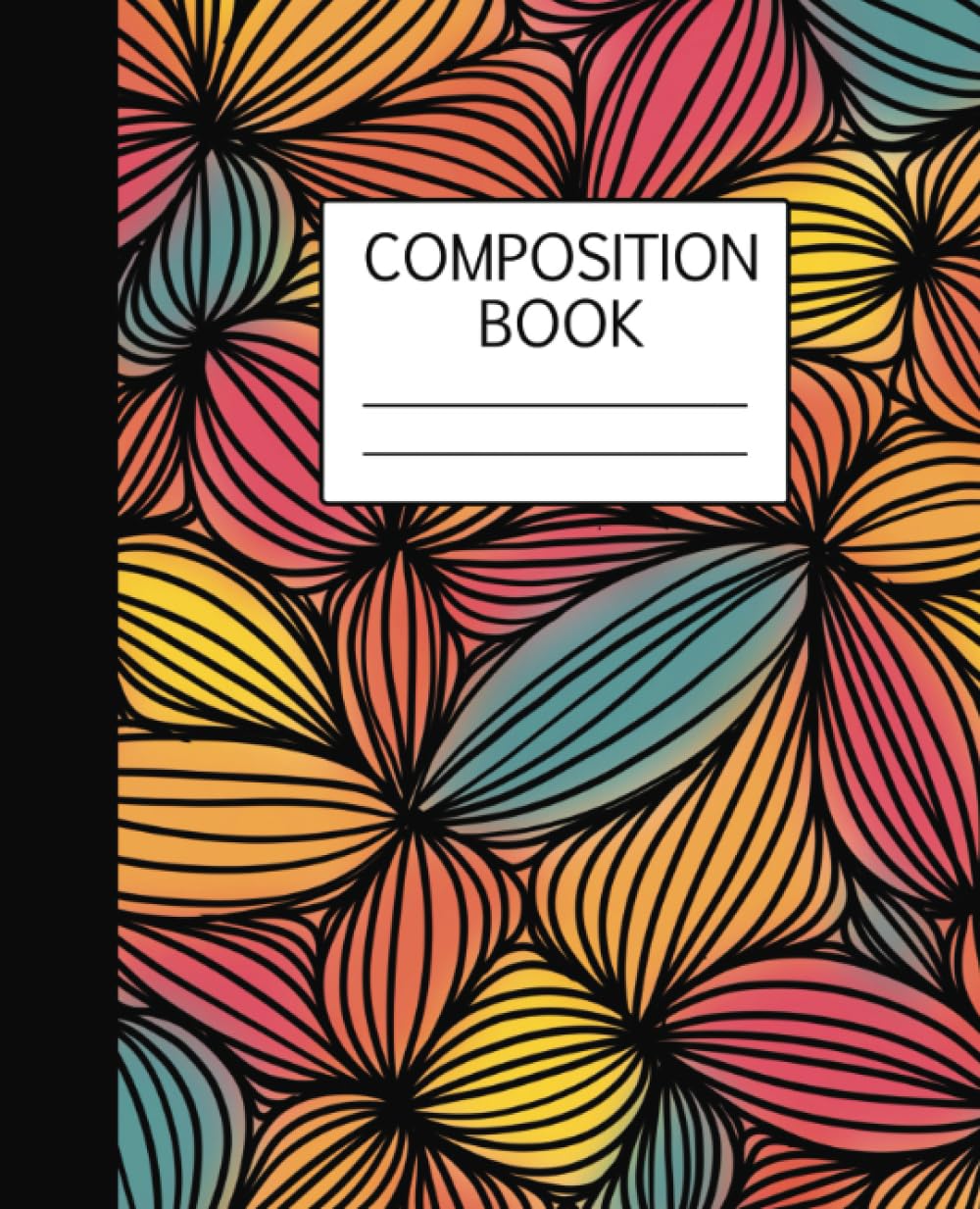 Geometric Design College Ruled Composition Book