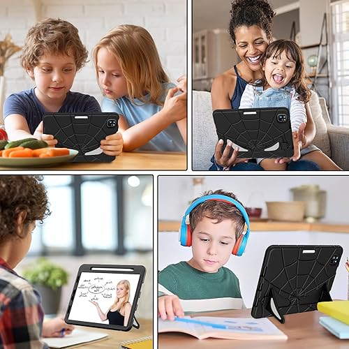 Miniatura 7 de Funda para iPad Air de 54 generación de 10.9 pulgadas (20222020), iPad Pro de 11 pulgadas, resistente a prueba de golpes para niños, iPad Air 45,