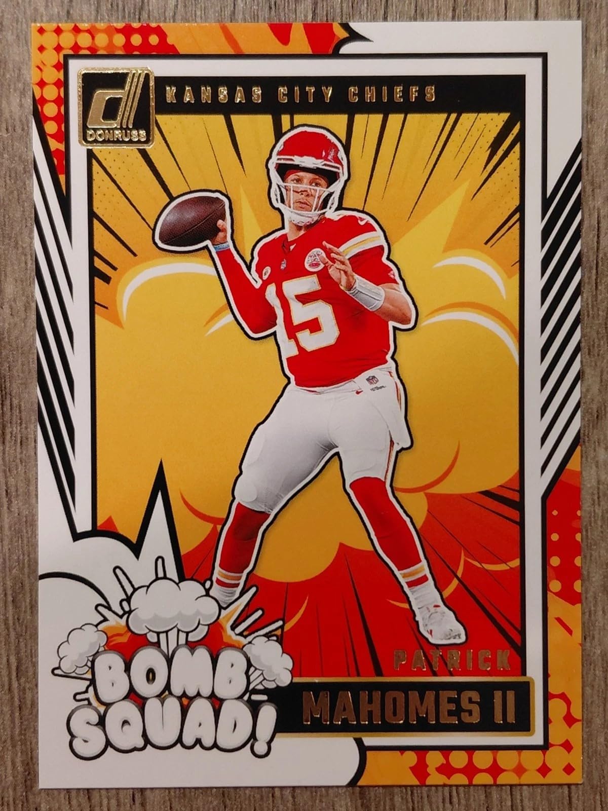 patrick mahomes limited edition card Amazon.com: 2024 Patrick Mahomes Bomb Squad limited edition RARE insert  football card : Collectibles & Fine Art