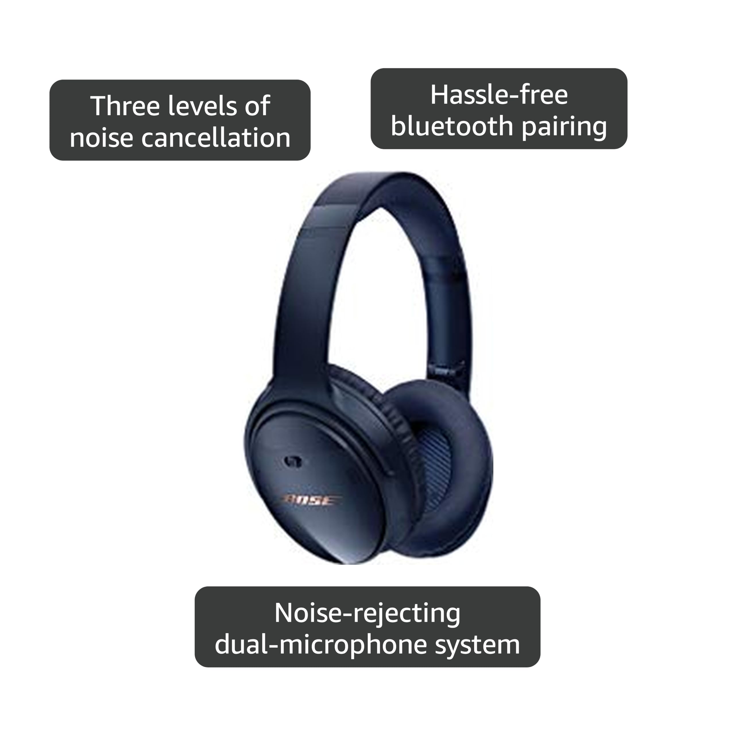 Amazon.com: Bose QuietComfort 35 (Series II) Wireless Headphones Amazon.com: Bose QuietComfort 35 (Series II) Wireless Headphones