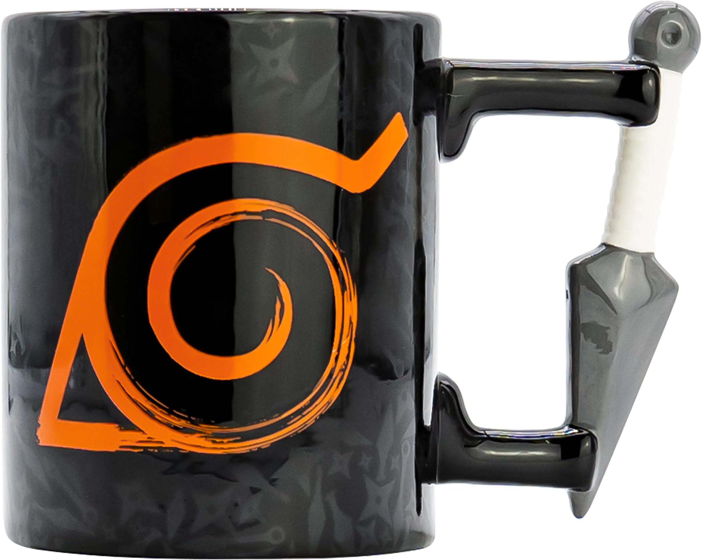 Abystyle Naruto Shippuden Kunai Konoha 3D Handle Mug, 460 ml Capacity