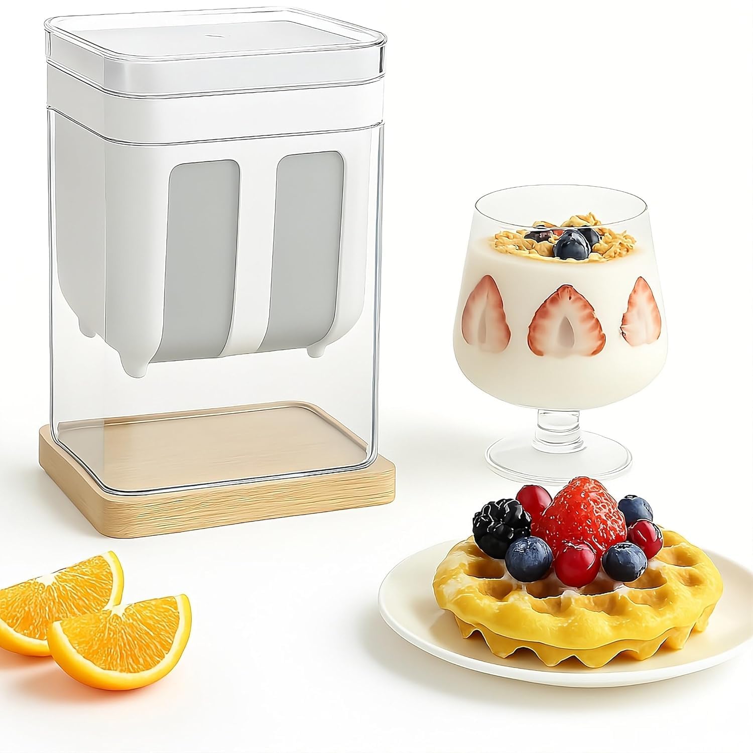 Curd & Greek Yogurt Maker 1100ml | Fine Mesh Hung Curd Drainer Box with Lid | Thick Dahi Yogurt Paneer Cheese Making Container | Milk Cream Butter Separator | Easy Clean Kitchen Tool-image-25