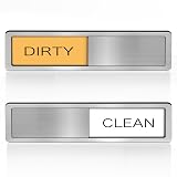 Dishwasher Clean Dirty Sign-Stainless Steel Clean Dirty Magnet for Dishwasher,Dishwasher Slider Easy To Indicator - Kitchen Gadgets