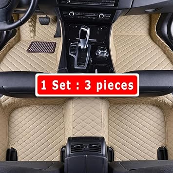 LeaHY for Changan UNI-T Unit 2020 2021 2022 2023 2024 Carpet Protect Accessories Rugs Foot Pad Auto Parts CoversLHD Car Floor Mats front1pcsbeige