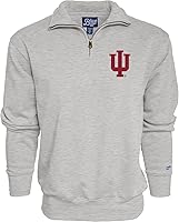 Vista 72 de Blue 84 Sudadera con cremallera de un cuarto para hombre de la NCAA