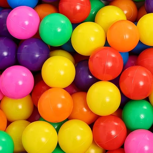 Miniatura 13 de Ball Pit Balls for Toddlers: 50 100 200 Colorful Non-Toxic Balls with BPA-Free, Phthalate-Free, Crush-Resistant Polyethylene Plastic, 2.2 Inches,