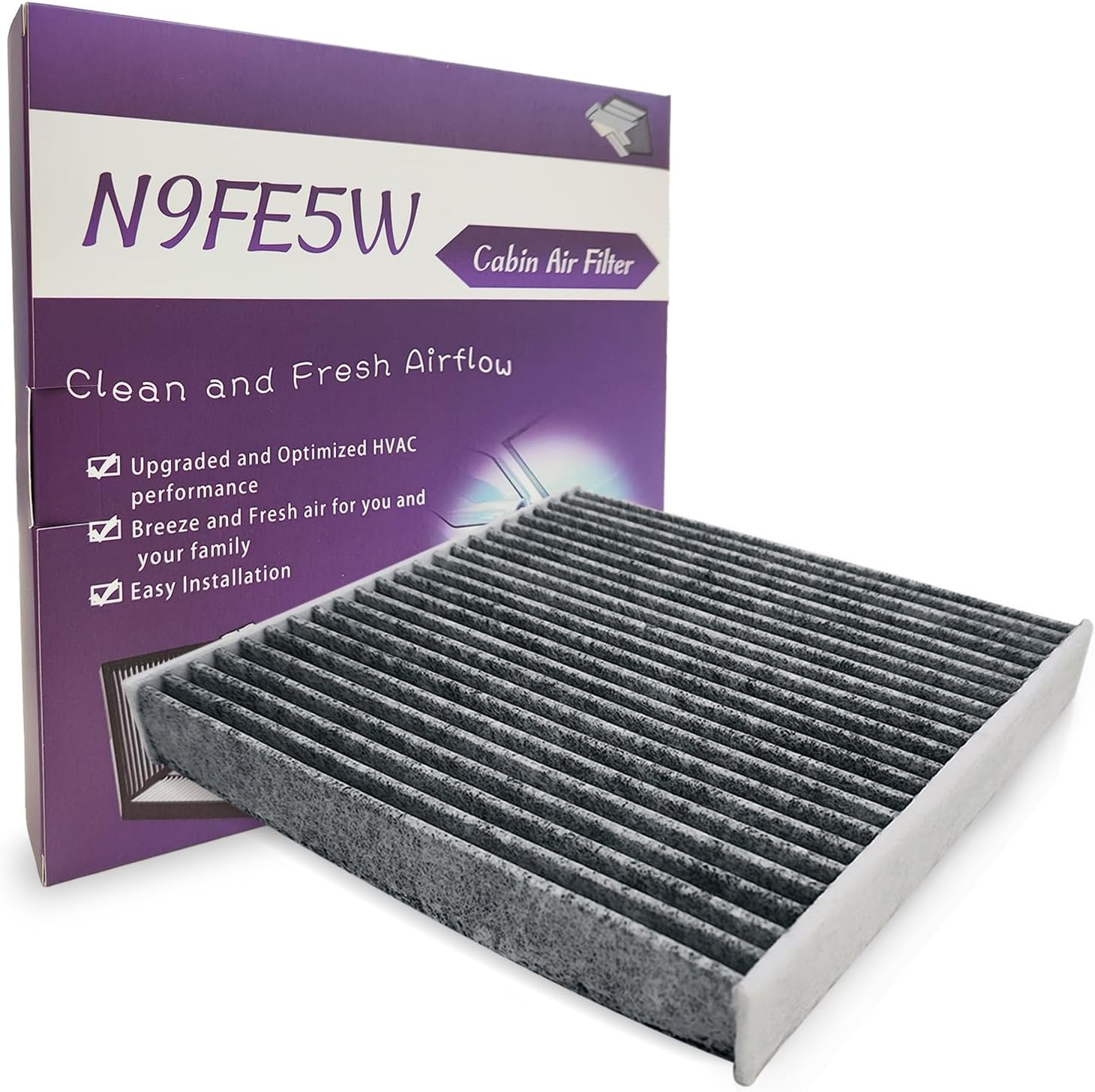 Amazon.com: N9FE5W Cabin air filter For Hyundai Sonata Tucson Elantra ...