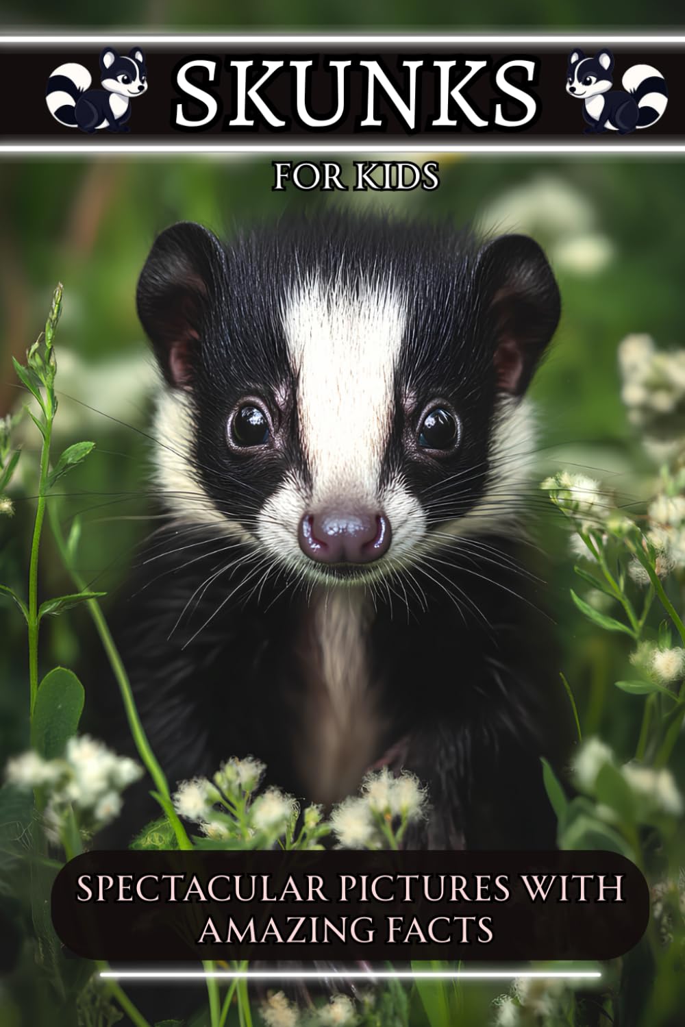 Skunks for Kids: Spectacular Pictures with Amazing Facts for Boys and Girls Ages 6–10