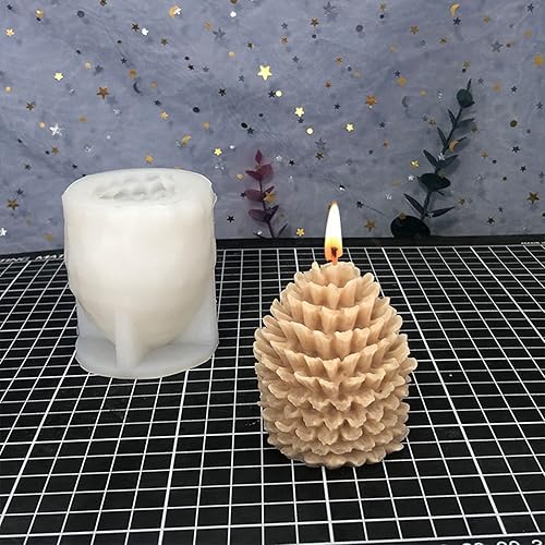 Miniatura 3 de Christmas Pine Cone Molds Epoxy Resin Casting Molds Silicone Making DIY Festival Craft Making Home Decor Bubble Molds for Making Taper Molds for