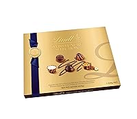 Vista 2 de Lindt Swiss Luxury Selection surtido de chocolates, caja de regalo de chocolate, ideal para regalo, caja de regalo de 14.6 onzas