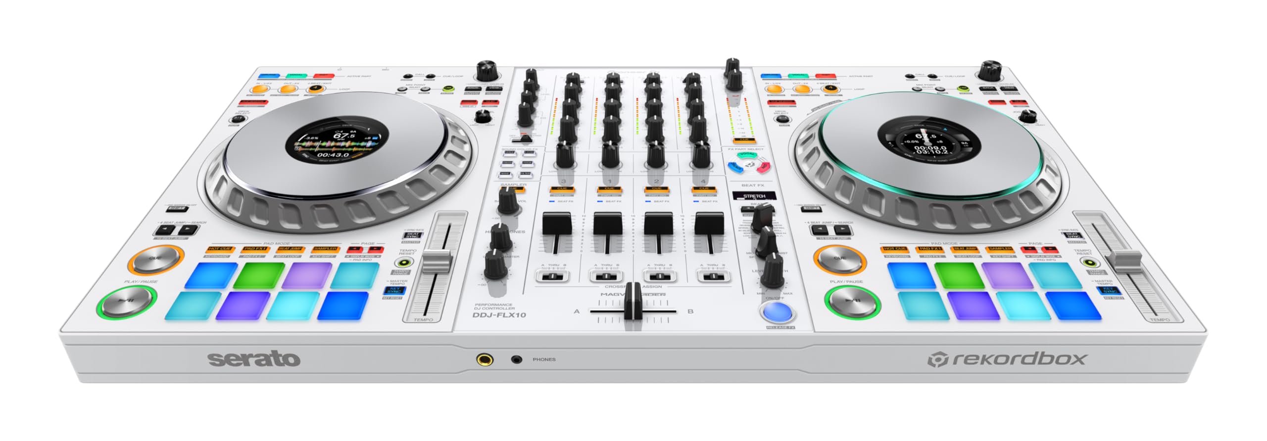 Pioneer DJ DDJ-FLX10 + Flight DIY - Contrôleur DJ USB