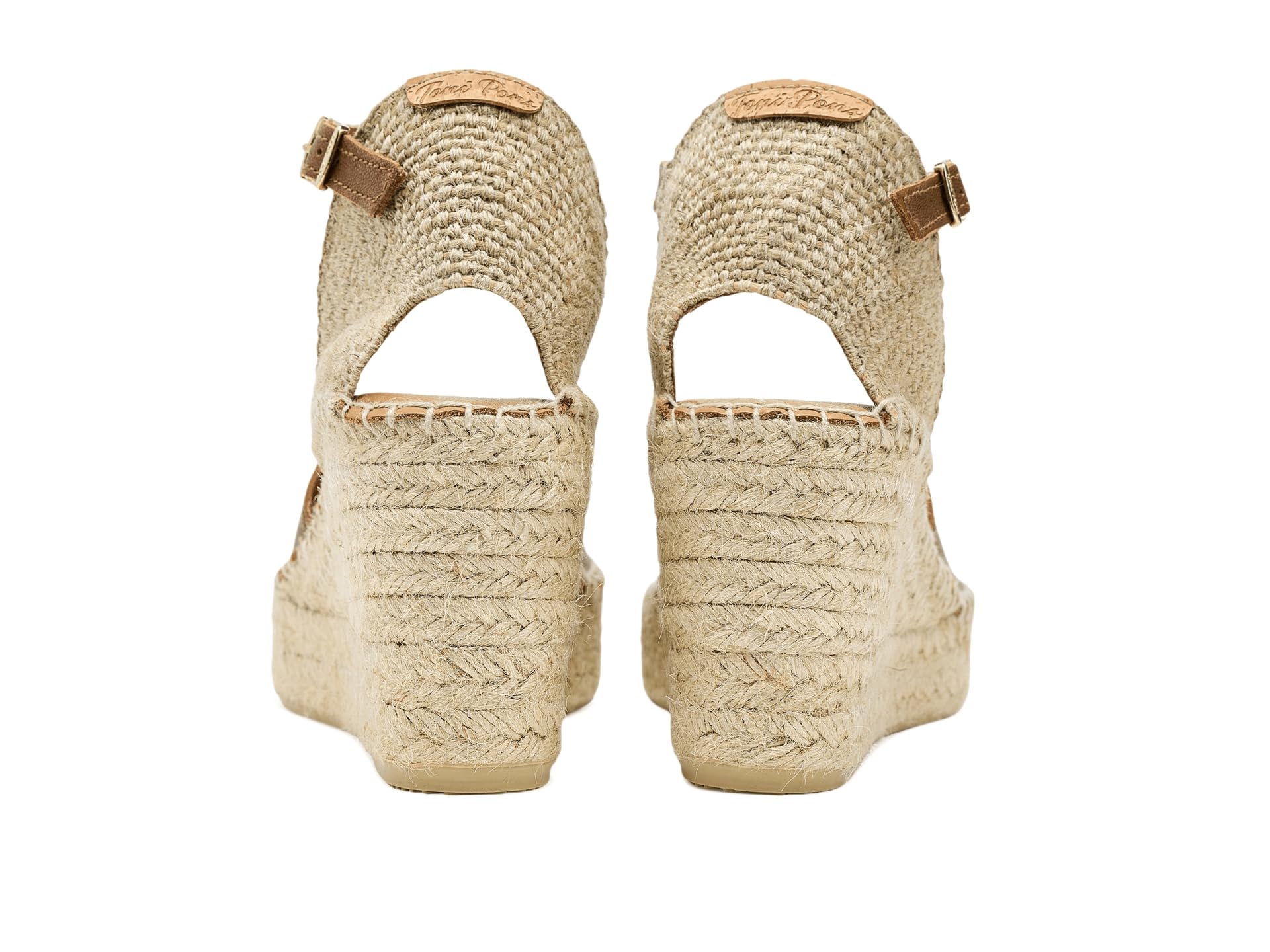 Toni PONS - Toni Pons - Alpargatas de Cuña Magda-P para Mujer en Piel Marrón - Cuero