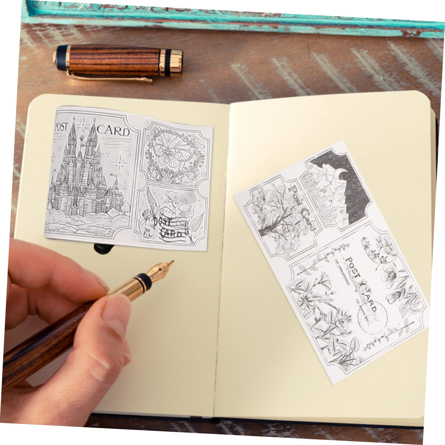 EXCEART 18rollos Cinta Washi Decorativa De Varios Estilos para Manualidades y Scrapbooking Adhesiva y Versátil para Diario y Proyectos