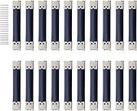 Vista 1 de Cierre de beso de marco flexible interno de metal, Plateado