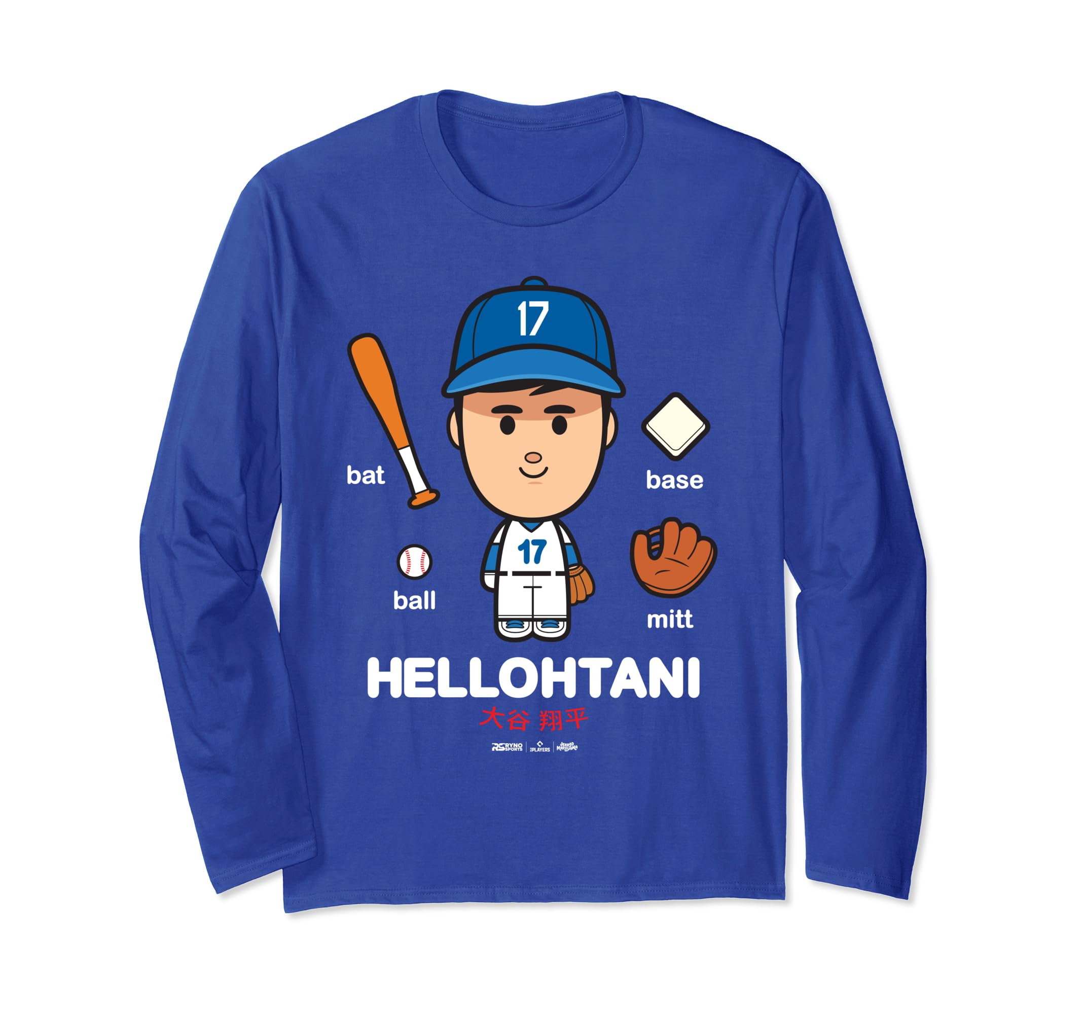 Shohei Ohtani Los Angeles Baseball HellOhtani MLBPA Long Sleeve T-Shirt