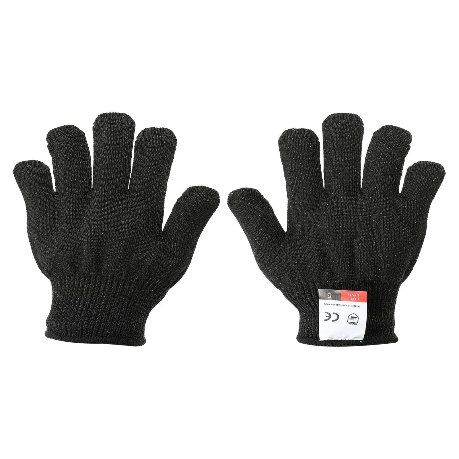PATIKIL Cut Resistant Gloves,Level 5 Protection X-Small Cutting Gloves, Black, XS