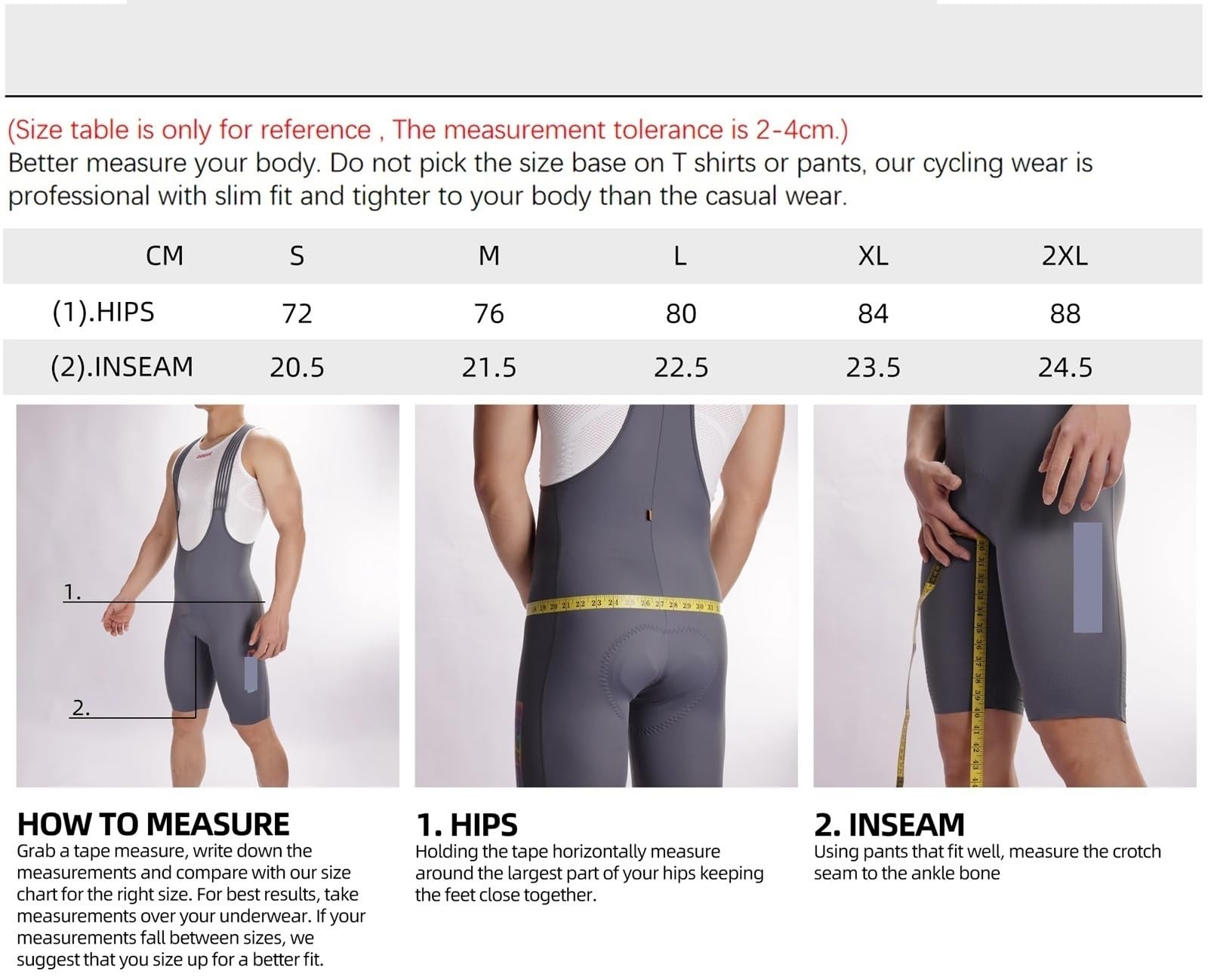 Pantaloncini da Ciclismo con Bretelle da Uomo, Antirughe, Abbigliamento da Ciclismo su Strada for Uomo per Il Fitness Ciclistico(XL)