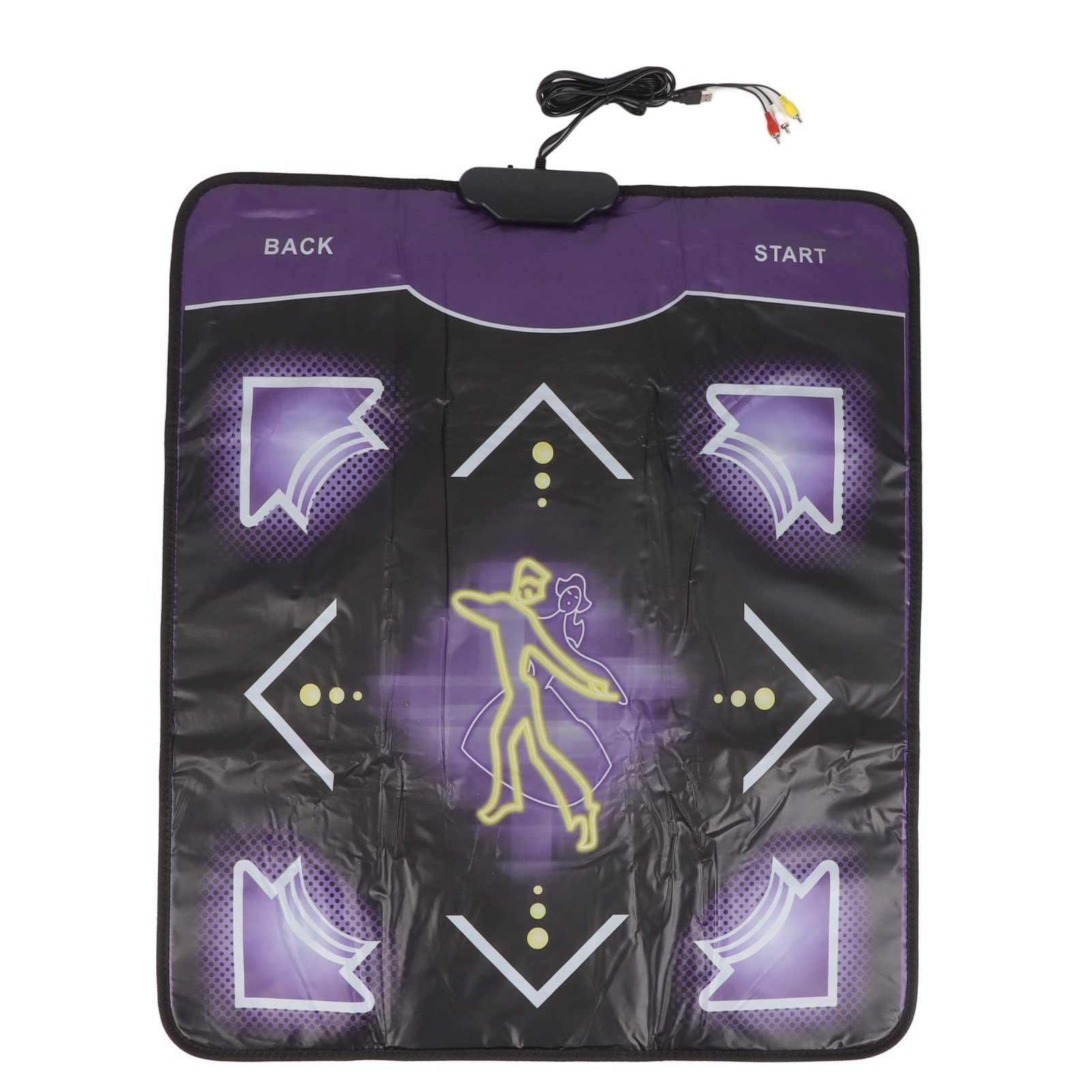 ELBME® Single Dance Mat - Dance Mixer Rhythm Step Play Mat - Dance Game Toy Gift for Kids Girls Boy Parent Child Interaction - TV/Computer Dual Use(#2)-image-7