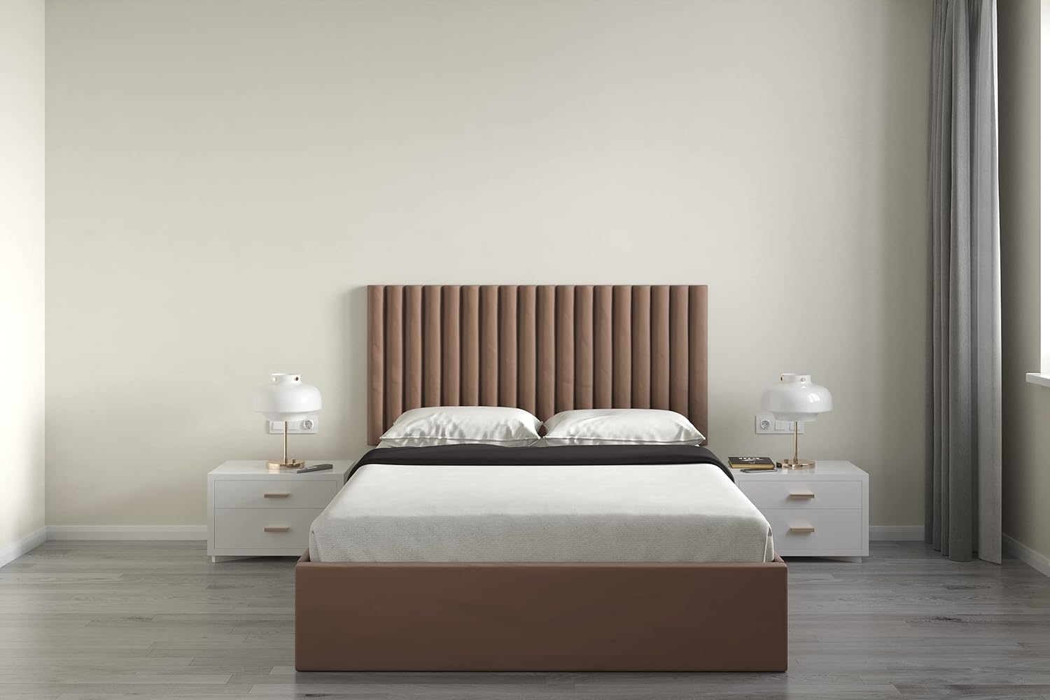 Buy Upholstered Wall Panels, King/Queen Size Wall Mounted Headboards
