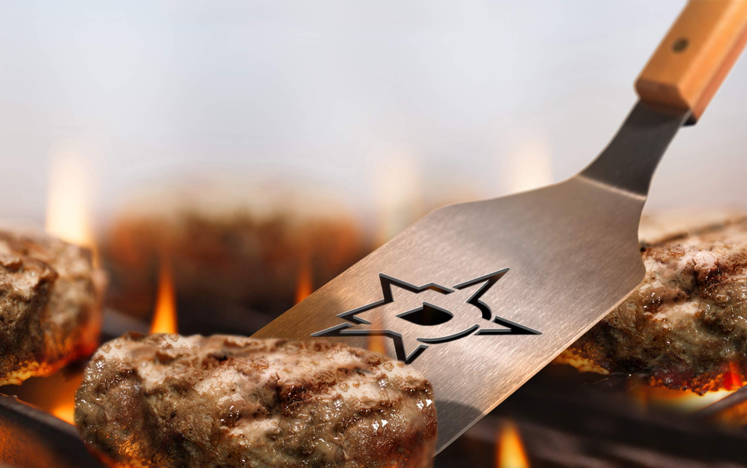 NHL Heavy Duty Grill espátula de Acero Inoxidable