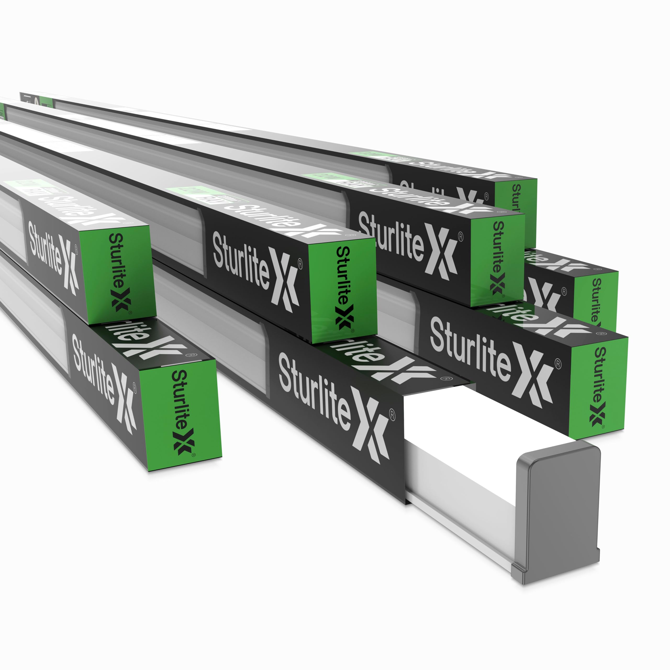 Sturlite Ray 22 Watt LED Batten| 6500K Cool White Color Temperature Tube light| Sleek Elegant Design With CRI Tech| 25000 Hrs Rated Life| 2200 Lumens - Pack of 8-image-14