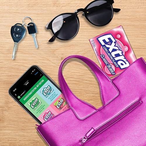 Miniatura 5 de EXTRA Paquete a granel de goma de mascar clásica sin azúcar, 15 palitos (paquete de 3)