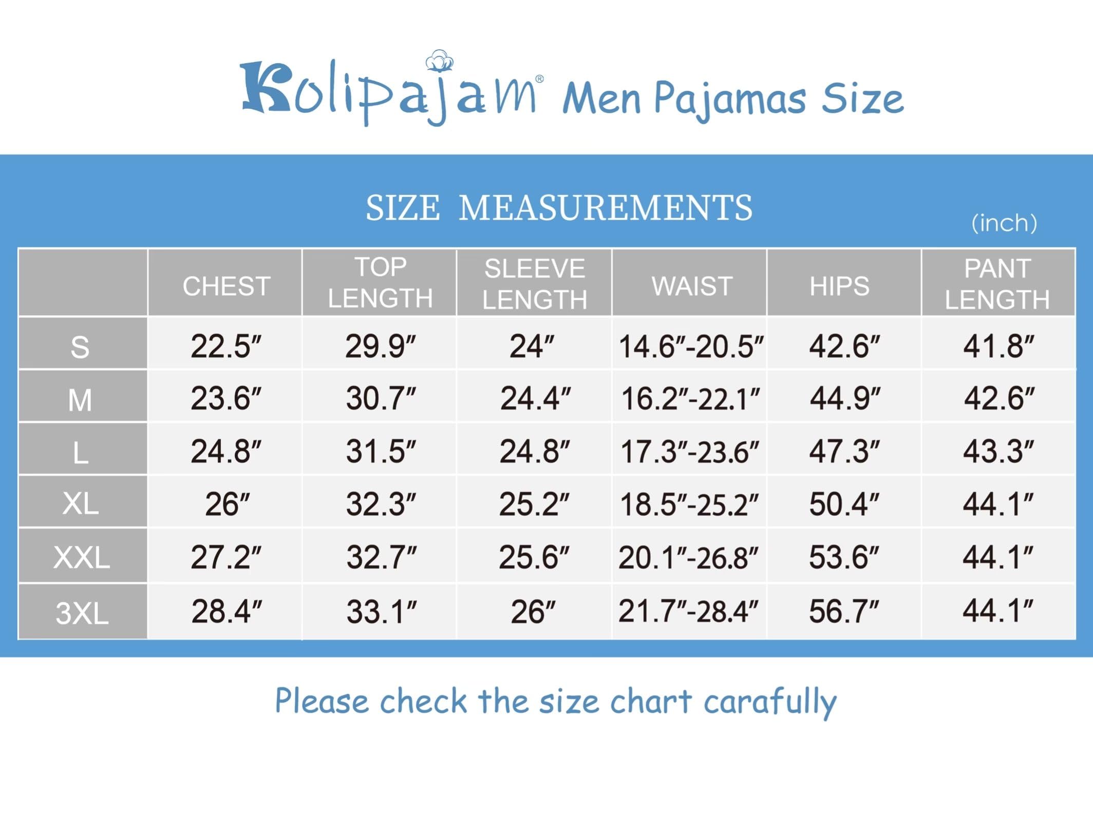 Pigiama da uomo in cotone set da 2 Pice Plaid Comfy pigiameria PJS con tasche