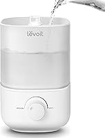 LEVOIT Top Fill Humidifiers for Bedroom, 2.5L Tank for Large Room, Easy to Fill & Clean, 28dB Quiet Cool Mist Air...
