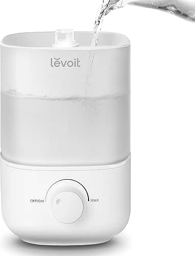 LEVOIT Top Fill Humidifiers for Bedroom, 2.5L Tank for Large