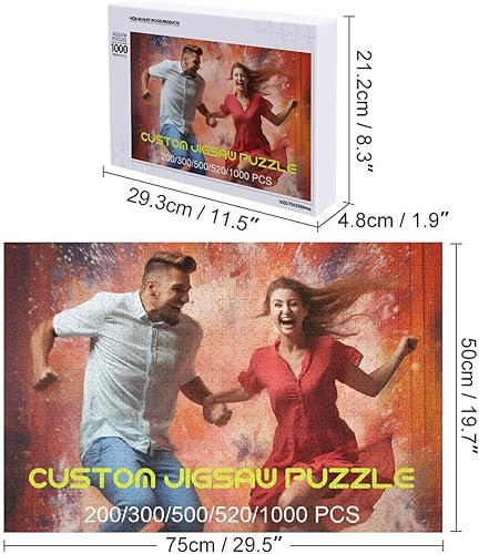 Miniatura 2 de Rompecabezas de madera personalizado para adultos, regalo de foto personalizado, varias piezas 2003005005201000 unidades, 1000 unidades
