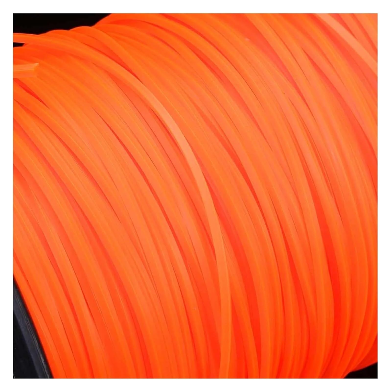 Fil de coupe 30 m/50 m 2,4 mm rond en nylon orange