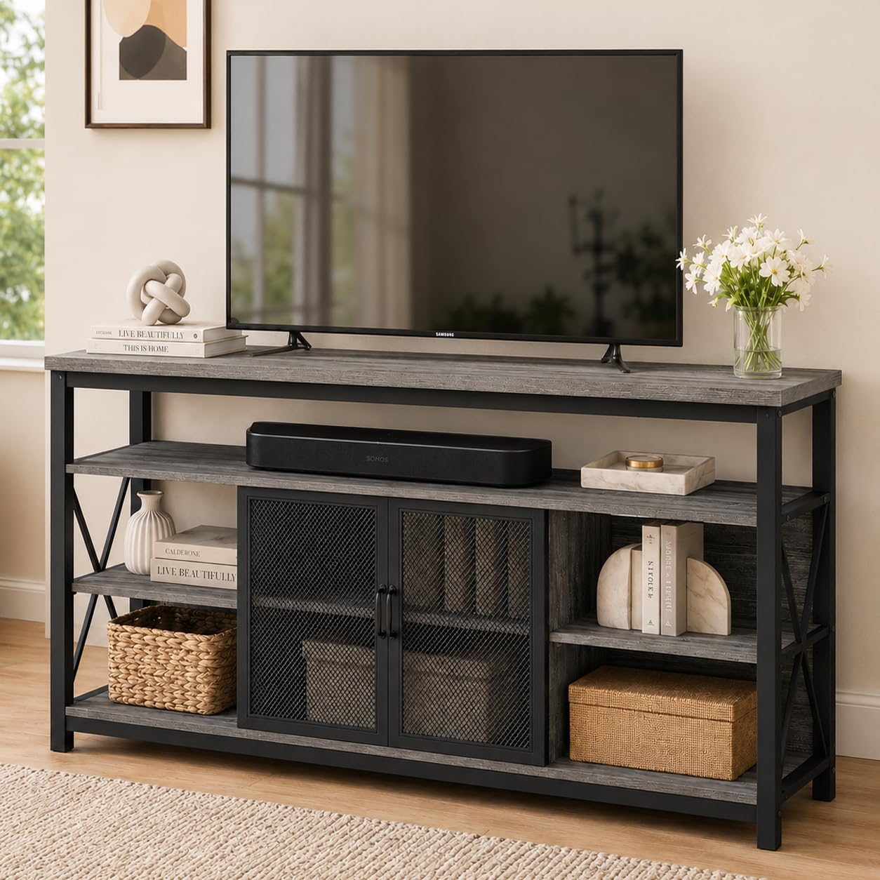 BON AUGURE Tall TV Stand