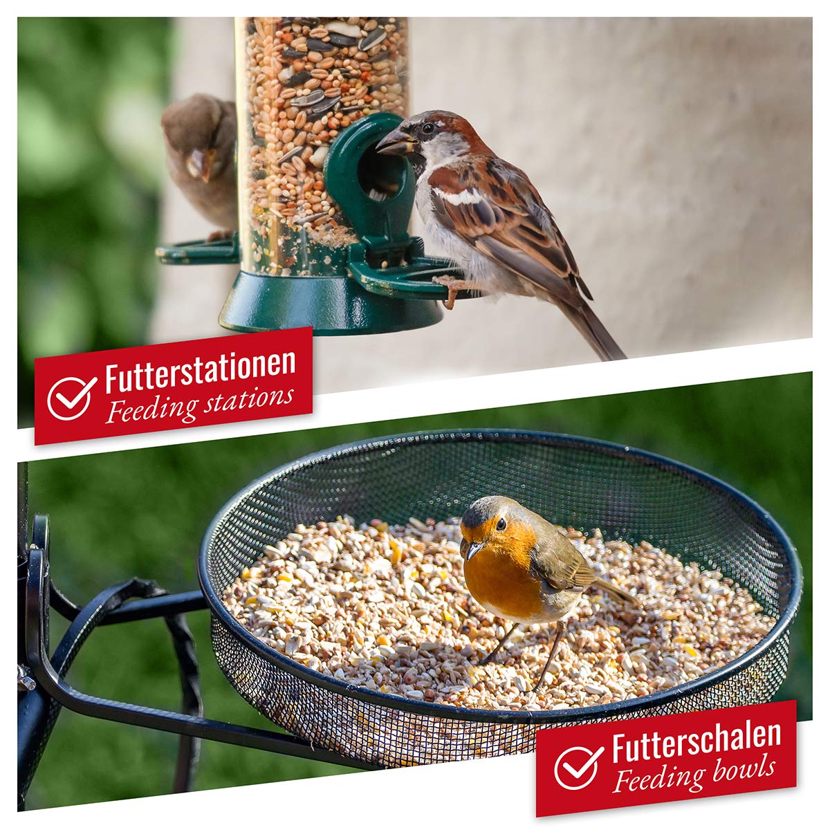 Rêve D'Oiseau Vitalmix 5kg - Nourriture Pour Oiseaux Sauvages Extra Protéinée - Graines Qualité Supérieure Pour Parents Oiseaux