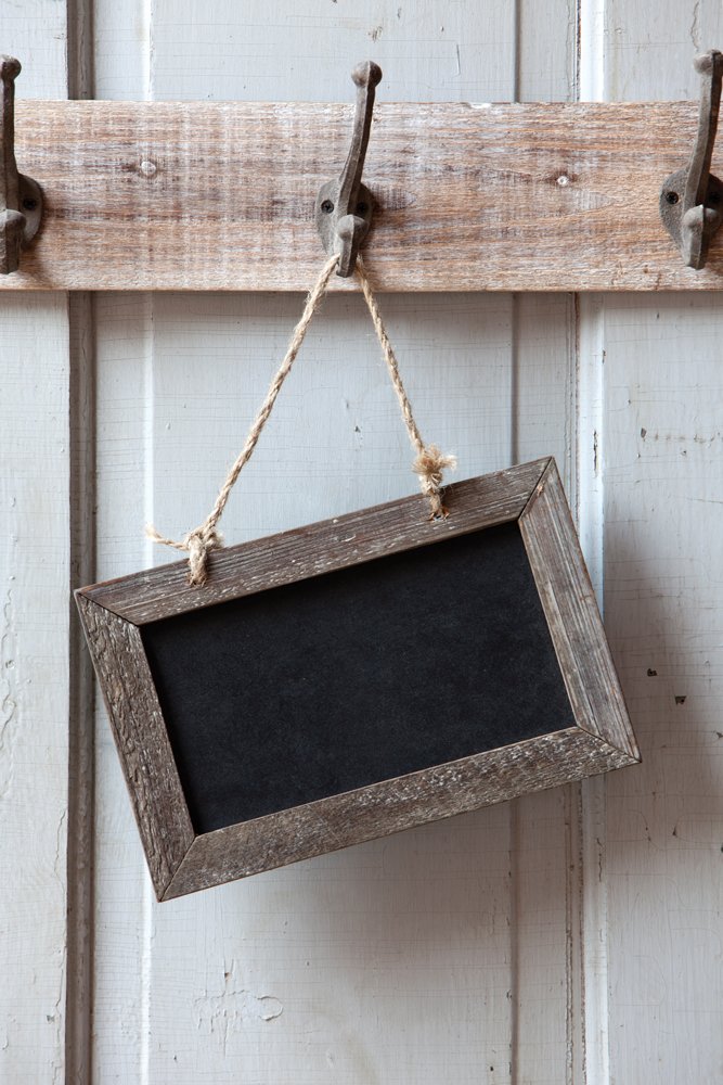 1 X Shabby Cottage Chic Small Chalkboard Memo Board