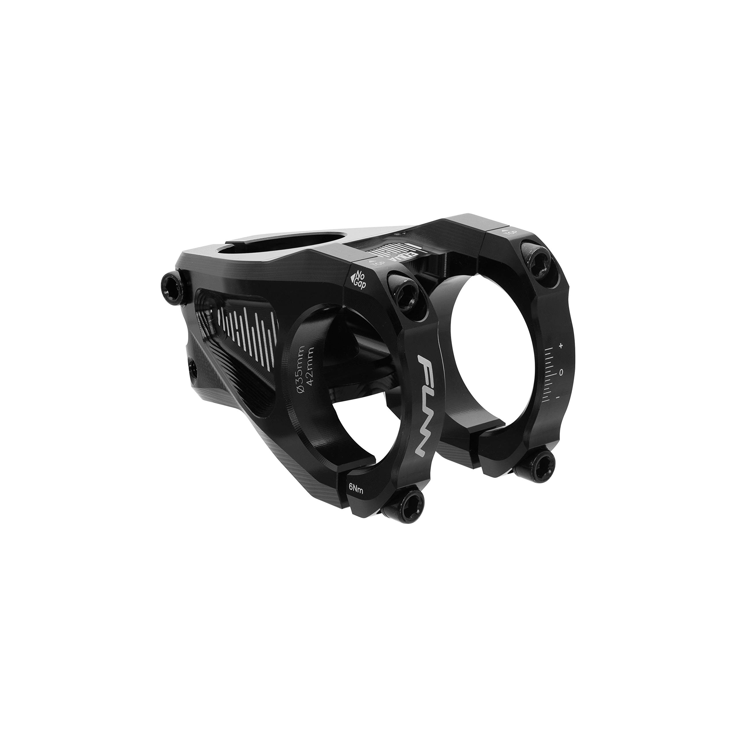 Funn Equalizer Bike Stem with 10mm Drop or Rise, 35mm Bar Clamp (Length 42mm, Black) — image 1